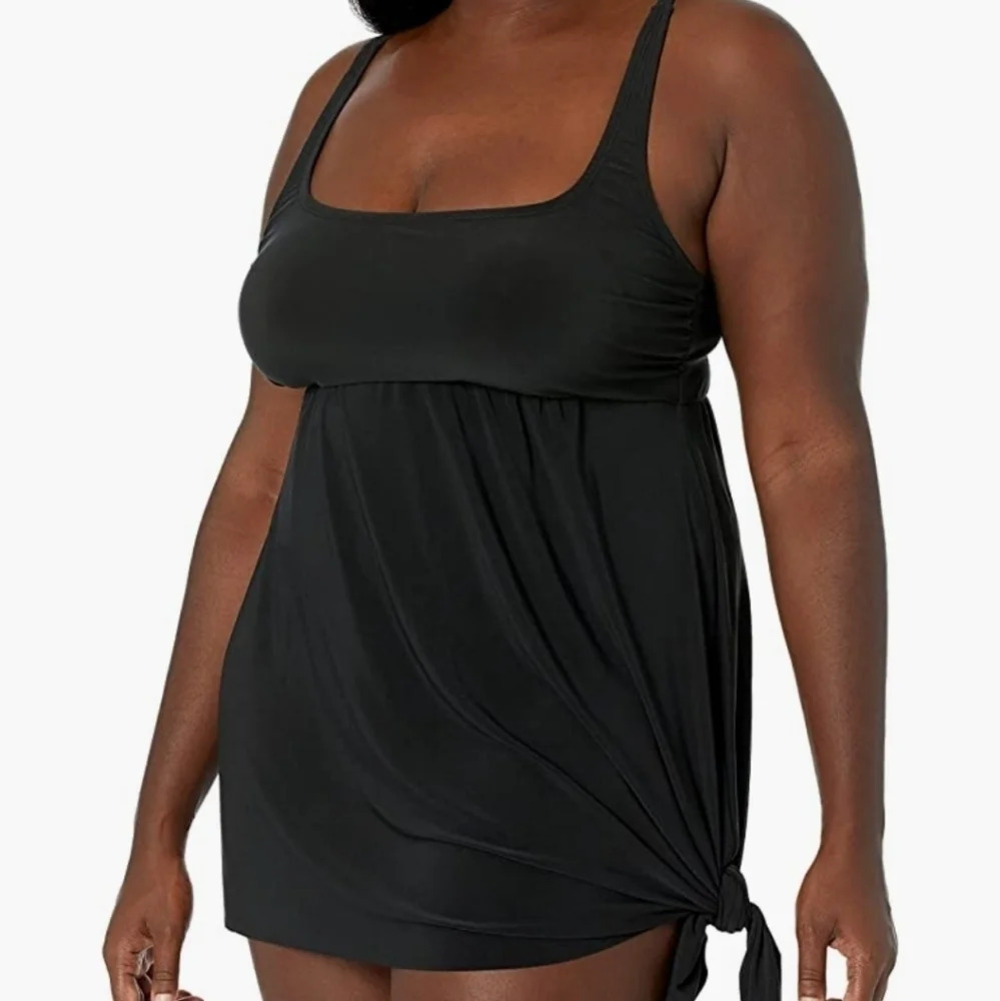 *NWOT* Coastal Blue Side Tie Tankini